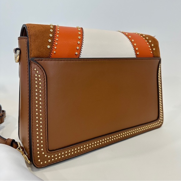 Michael Kors Jessie Large Flap Shoulder Crossbody Bag - Picture 8 of 15